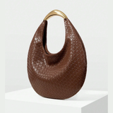 Bolsa Hobo Croco Chocolate