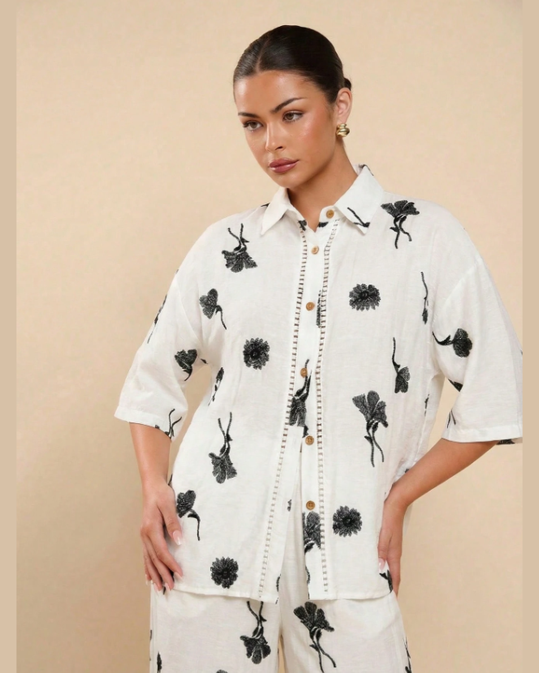 Camisa Oversized Off-White