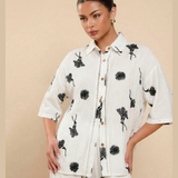 Camisa Oversized Off-White