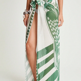 Lenço Canga Estampado Verde