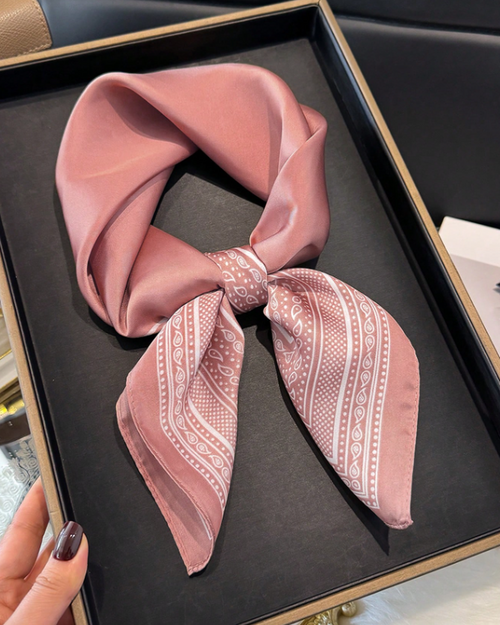 Lenço Rosé Clássico