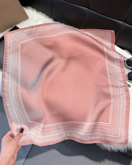 Lenço Rosé Clássico