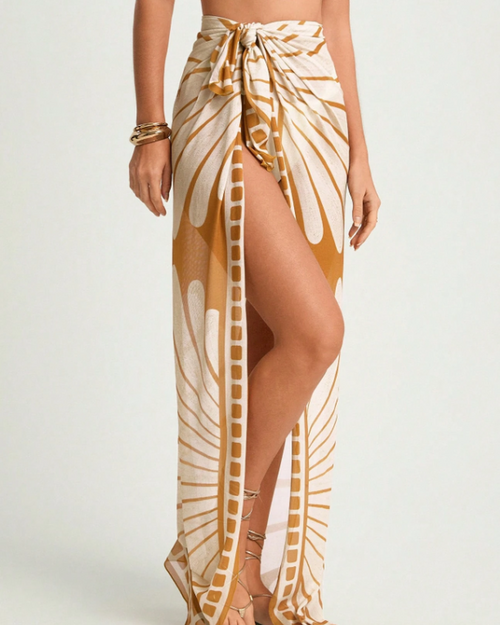 Lenço Grande Estampado