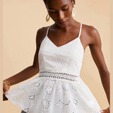 Blusa Laise Peplum Off-White
